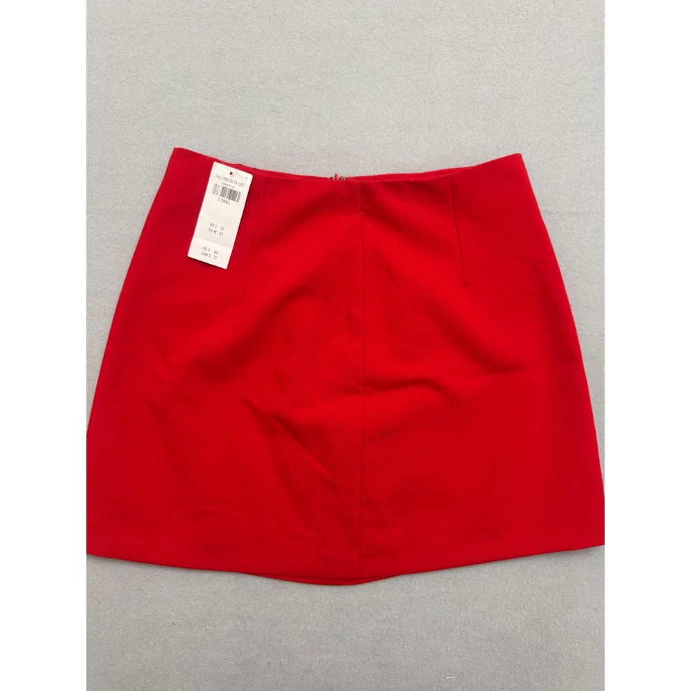 Abercrombie & Fitch Red Mini Skirt Size XS A-Line Stretch New With Tags